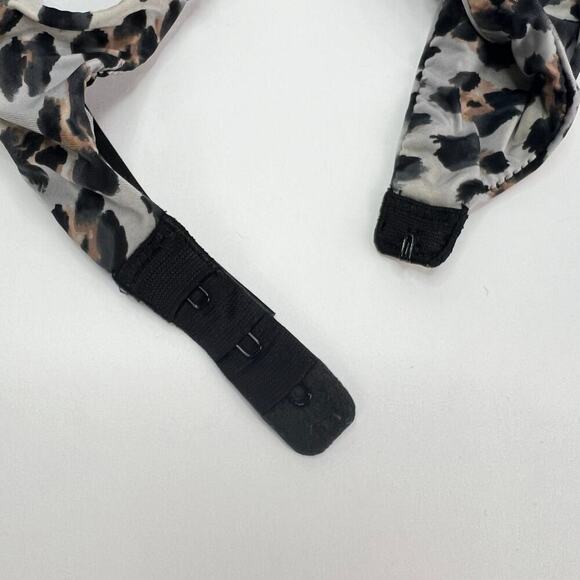 EUC Victoria's Secret Demi Push-up Underwire Bra Cheetah 34C Adjustable Straps - Picture 7 of 9